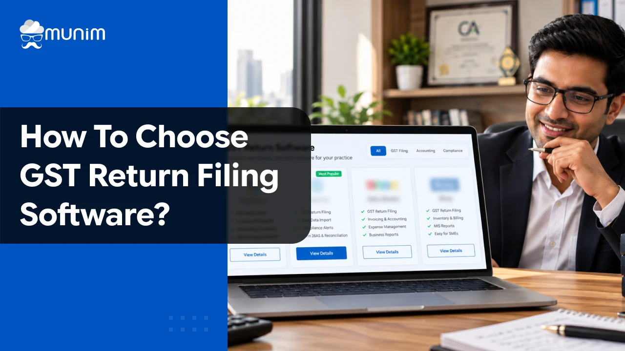 How to Choose GST Return Filing Software