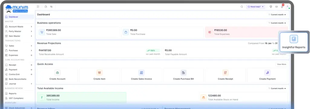 Powerful Dashboard