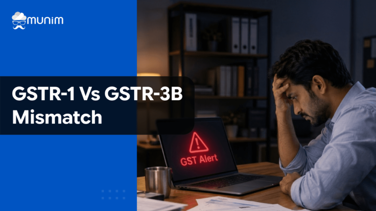 GSTR-1 vs GSTR-3B Mismatch)